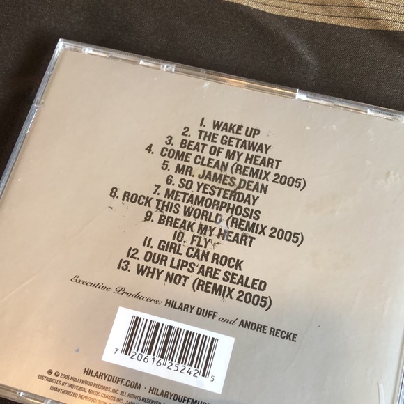 Hilary Duff CD *FREE with Purchase - Picture 2 of 2